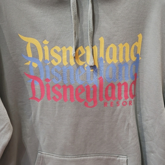 DISNEYLAND RETRO STACKED LOGO HOODIE - Picture 2 of 3